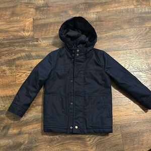Gap Warmest Parka Jacket for Boys Size Small Regular Tapestry Navy​​